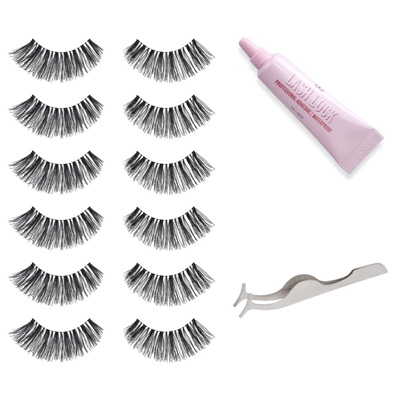 GladGirl GladGirl False Lashes Bundle - For Your Lashes Only Eyelashes