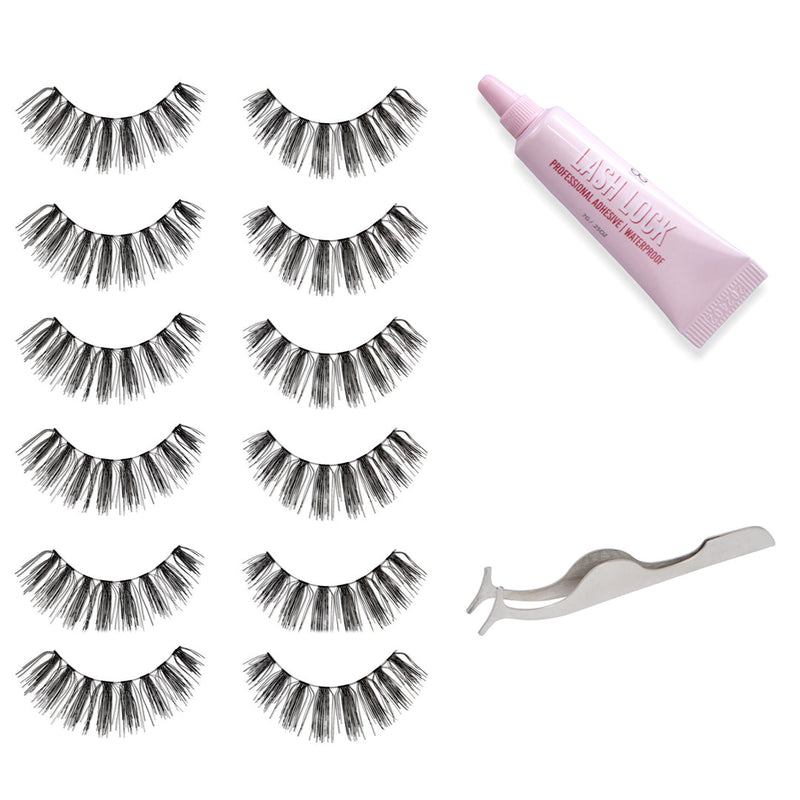 GladGirl GladGirl False Lashes Bundle - From Russia with Lashes Eyelashes