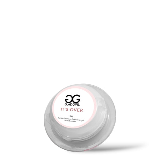 GladGirl It's Over - Extra Strength Eyelash Extension Glue Remover Glue & Remover