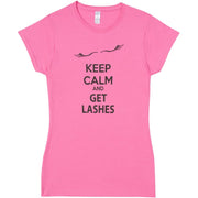 GladGirl GladGirl "Keep Calm and Get Lashes" T-Shirt Marketing