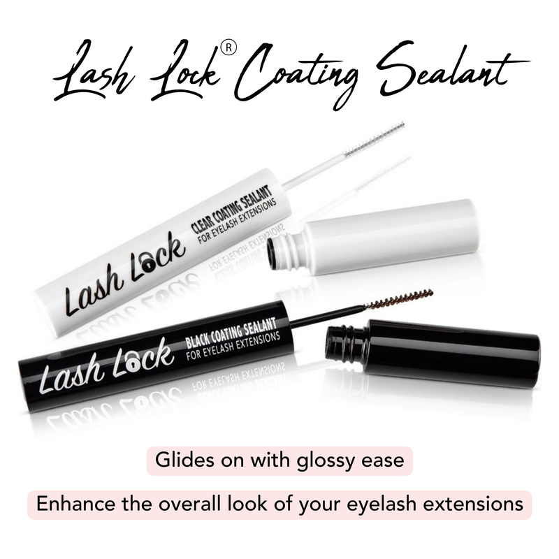 GladGirl Lash Lock® Coating Sealant For Eyelash Extensions and DIY Lashes After Care