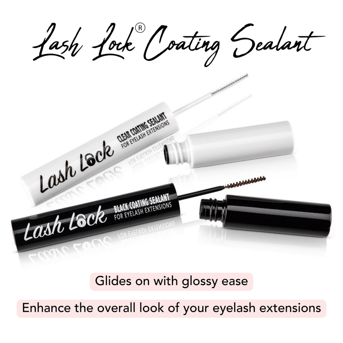 Lash Lock® Coating Sealant For Eyelash Extensions and DIY Lashes