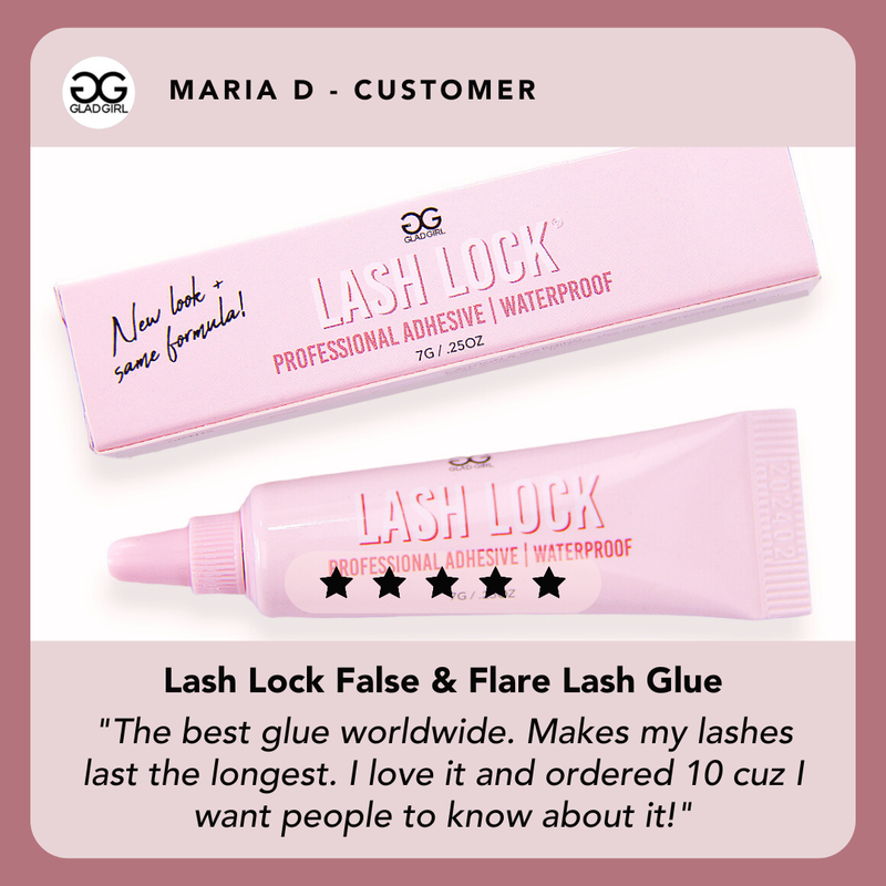 GladGirl Lash Lock® False & Flare Lash Glue Glue & Remover