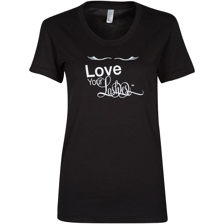 GladGirl Love Your Lashes T-Shirt Marketing