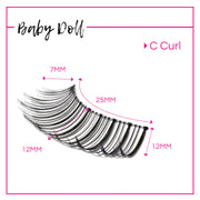 GladGirl GladGirl False Lash Kit - Baby Doll Eyelashes