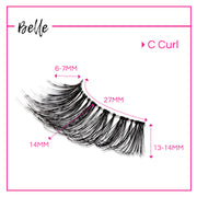 GladGirl GladGirl False Lash Kit - Belle Eyelashes