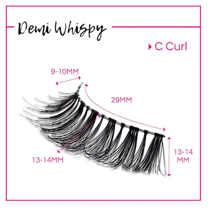 GladGirl False Lashes Bundle - Demi Wispy