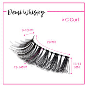 GladGirl GladGirl False Lash Kit - Demi Wispy Eyelashes