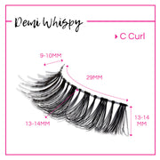 GladGirl GladGirl False Lashes Bundle - Demi Wispy Eyelashes