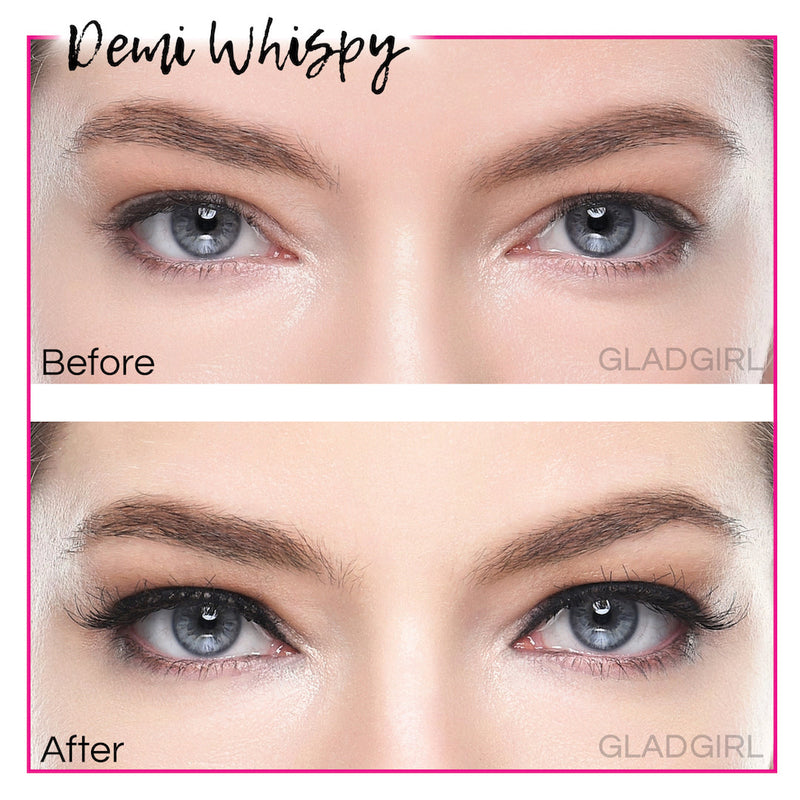 GladGirl GladGirl False Lash Kit - Demi Wispy Eyelashes