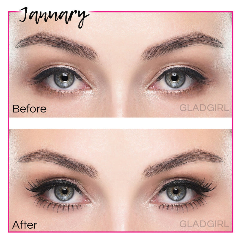 GladGirl GladGirl False Lashes Bundle - January Eyelashes