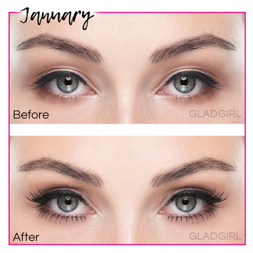 GladGirl GladGirl False Lash Kit - January Eyelashes