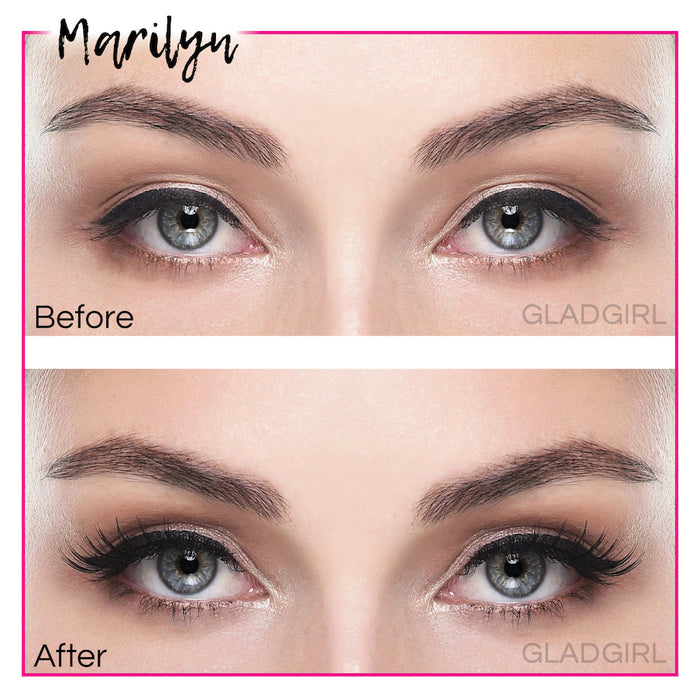 GladGirl False Lashes Bundle - Marilyn