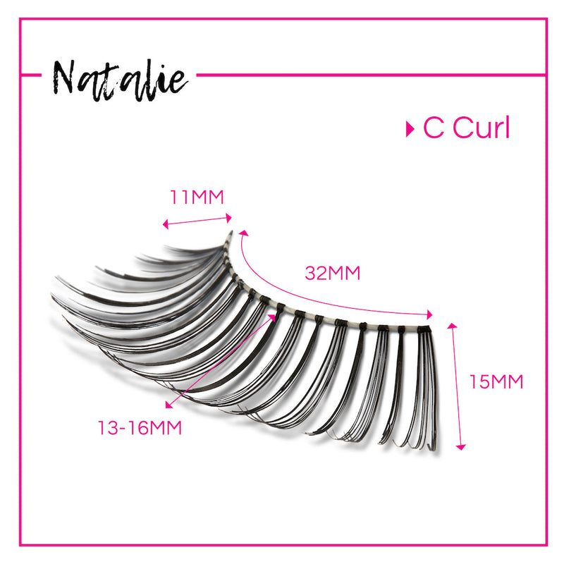 GladGirl GladGirl False Lash Kit - Natalie Eyelashes