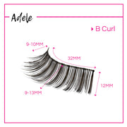 GladGirl GladGirl False Lashes Bundle - Adele Eyelashes