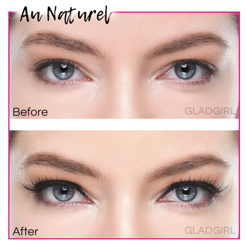 GladGirl GladGirl False Lash Kit - Au Naturel Eyelashes