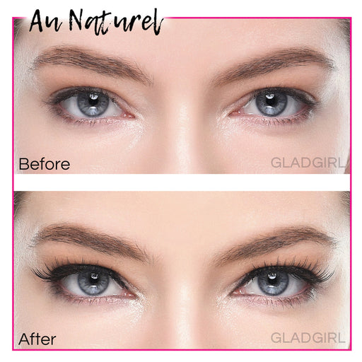 GladGirl GladGirl False Lash Kit - Au Naturel Eyelashes