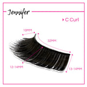GladGirl GladGirl False Lash Kit - Jennifer Eyelashes