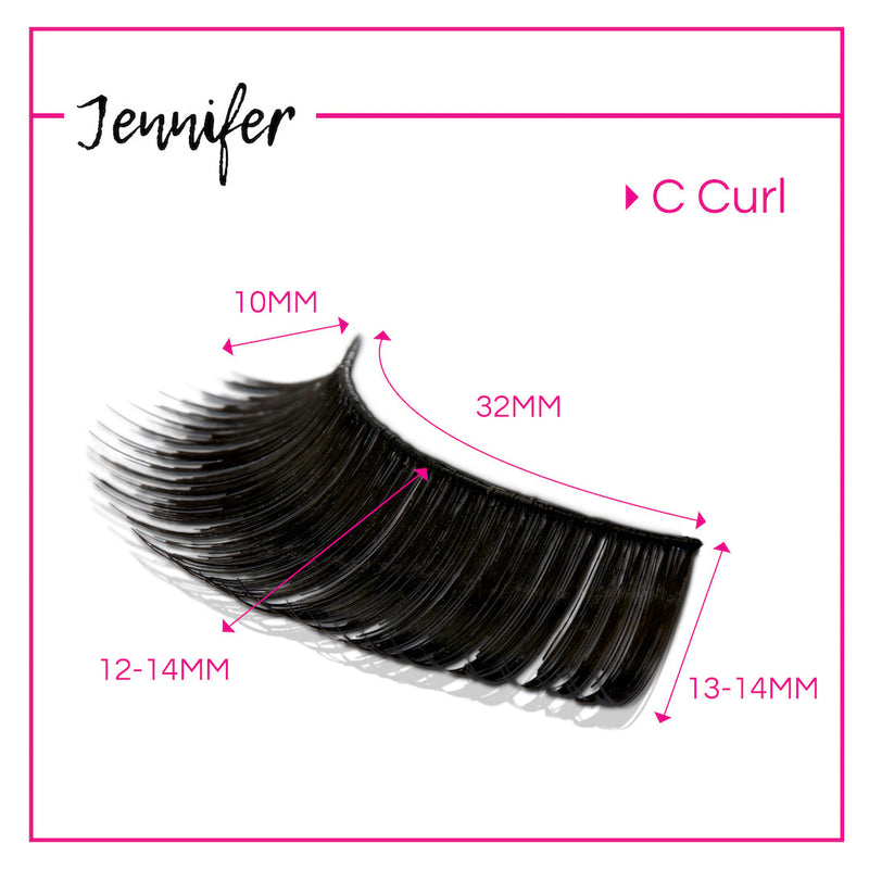 GladGirl GladGirl False Lash Kit - Jennifer Eyelashes