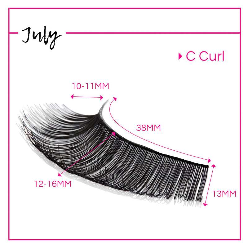 GladGirl GladGirl False Lashes Bundle - July Eyelashes