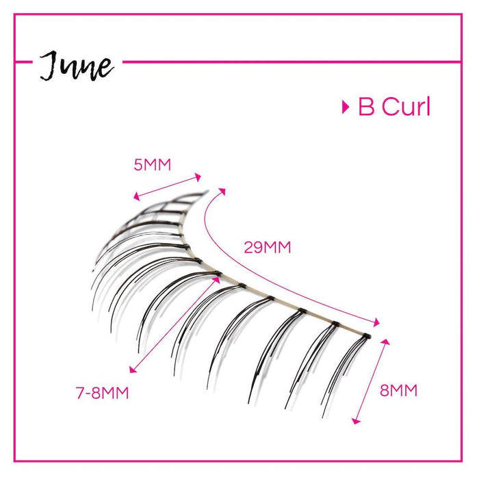 GladGirl False Lash Kit - June