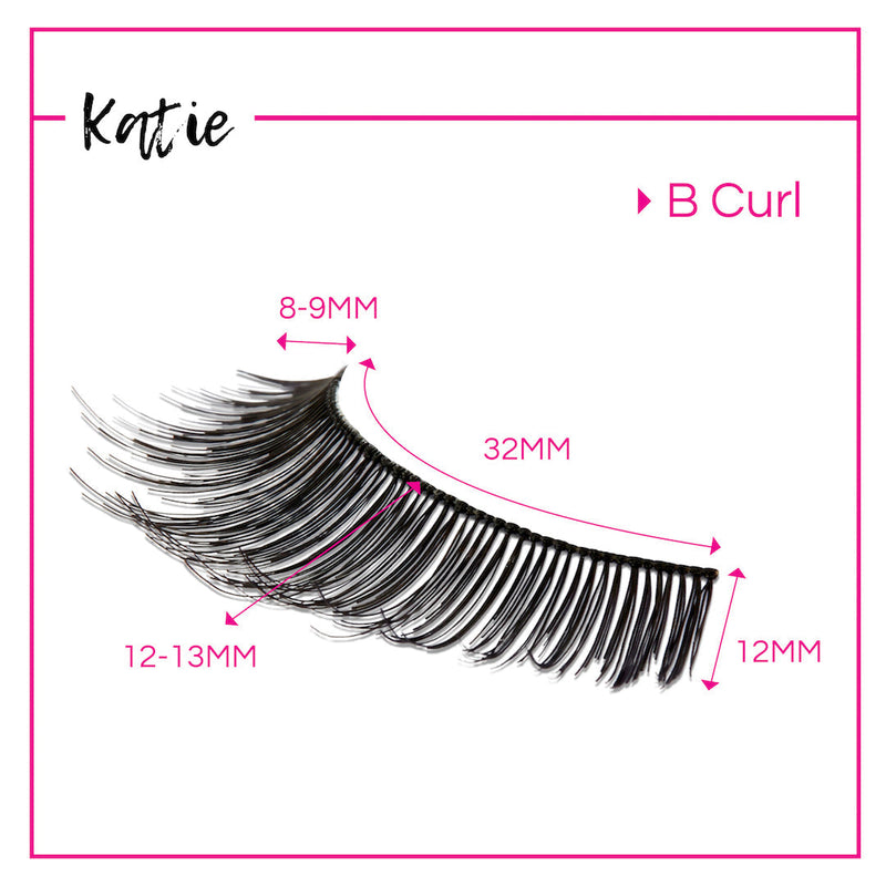 GladGirl GladGirl False Lashes Bundle - Katie Eyelashes