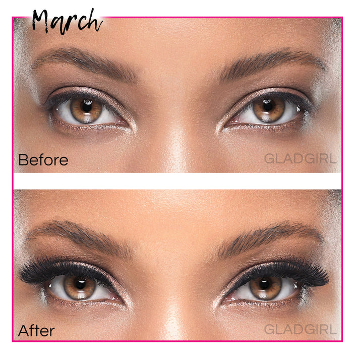 GladGirl False Lash Kit - March