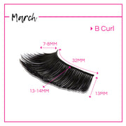 GladGirl GladGirl False Lash Kit - March Eyelashes