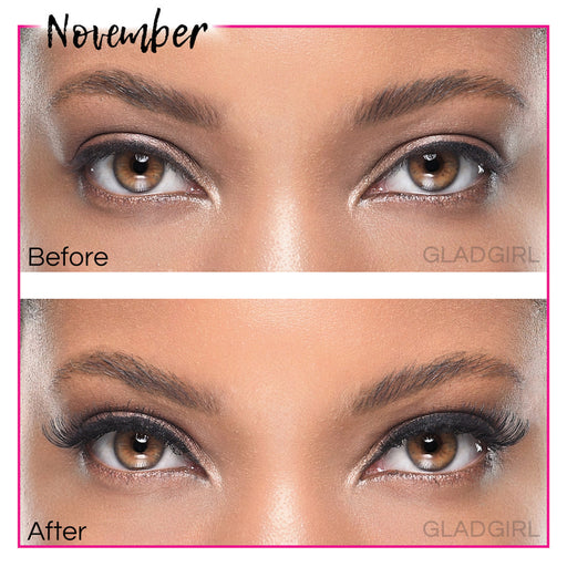 GladGirl GladGirl False Lash Kit - November Eyelashes