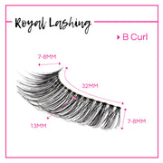 GladGirl GladGirl False Lash Kit - Royal Lashing Eyelashes