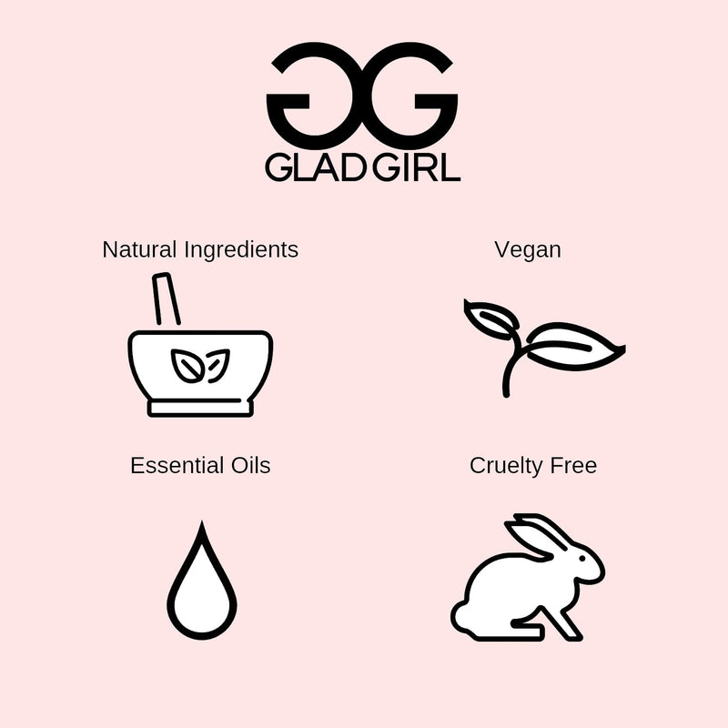 GladGirl Gentle Facial Cleansing Gel For All Skin Types Eyebrows