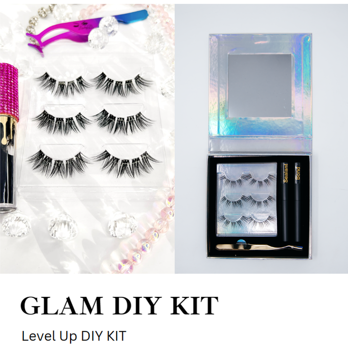 D’ Vine Bliss Beauty Level Up DIY Lash Kit - Fabulous (Glam)