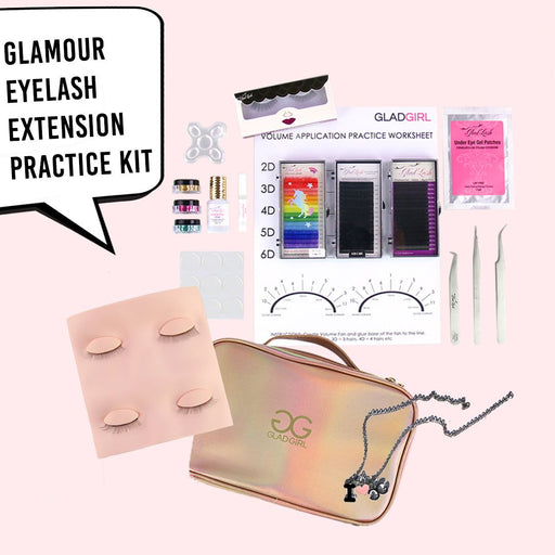 GladGirl - Volume & Mega Volume Eyelash Extension Practice Kit