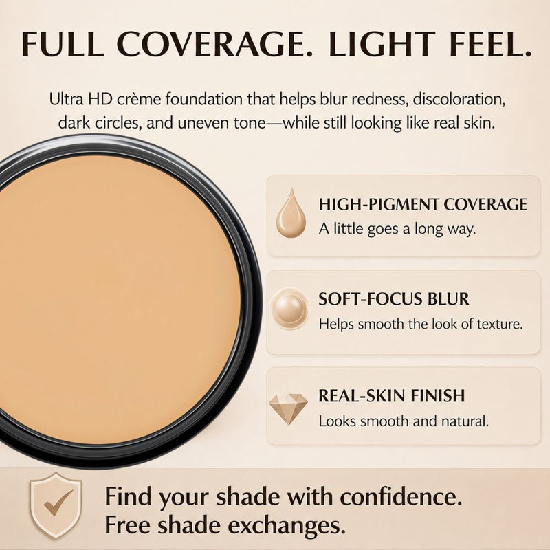 Graftobian Make-Up Company Glamour Crème™ Ultra HD Professional Foundation
