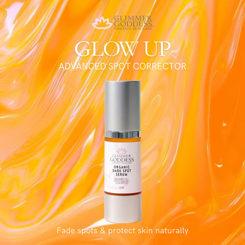 Glimmer Goddess® Organic Skin Care Organic Dark Spot Serum – Fade Hyperpigmentation & Even Skin Tone Serums