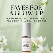Glimmer Goddess® Organic Skin Care Organic Hyaluronic Acid Serum – Plumping Hydration 1 oz. Serums