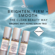 Glimmer Goddess® Organic Skin Care Organic Anti-Aging Trio – Vitamin C & Firming Serums Anti-Aging Skin Care Kits