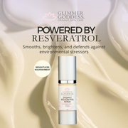 Glimmer Goddess® Organic Skin Care Organic Resveratrol Serum – Instant Firming Serums