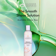 Glimmer Goddess® Organic Skin Care Organic Shave Cream for Sensitive Skin – Hydrating Formula Shaving