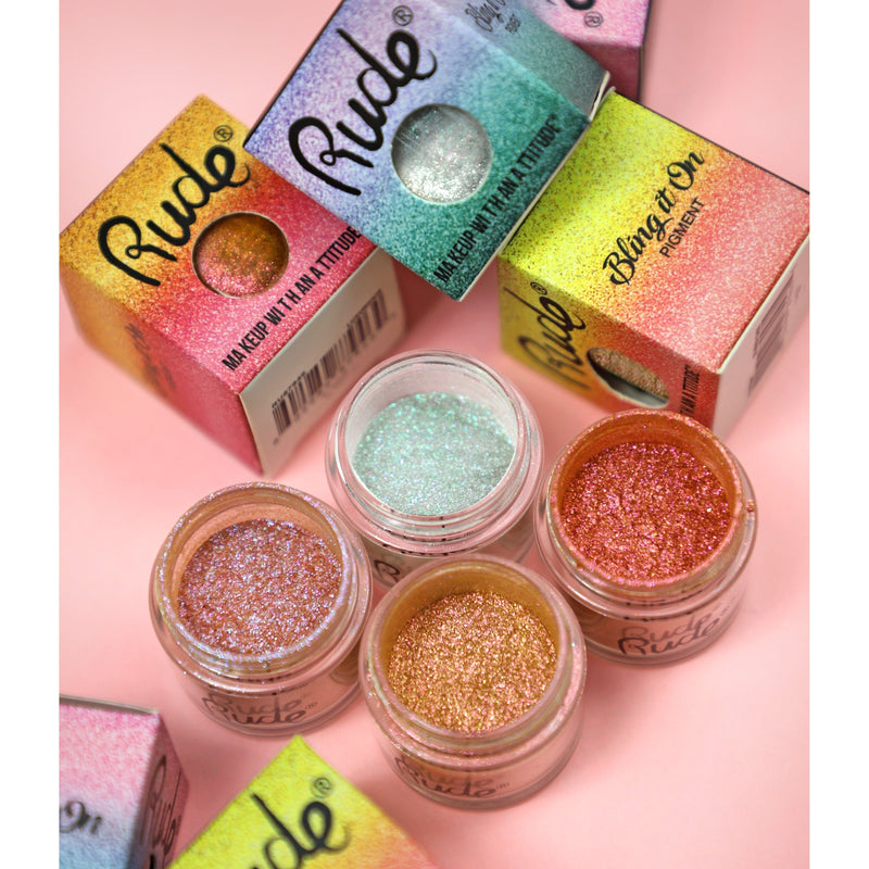 Rude Cosmetics Bling it On Pigment Glitter