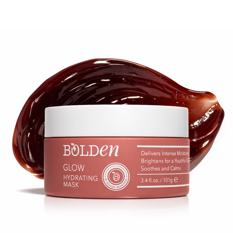 Boldenusa.com GLOW Hydrating Mask | Intense Hydration & Soothing Face Mask Facial Line