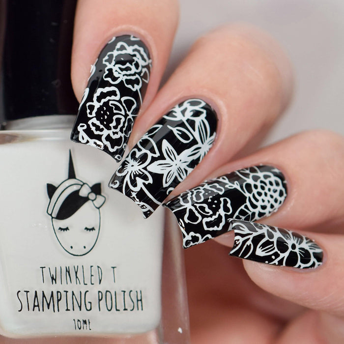 Twinkled T - Glow Up Stamping Polish