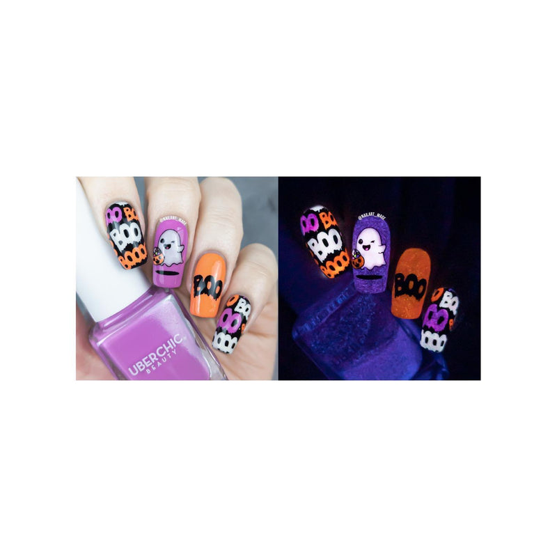 UberChic Beauty Halloween-08 Stamping Plate