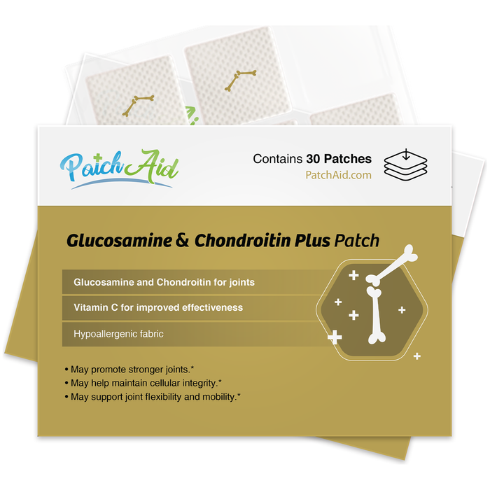 Glucosamine and Chondroitin Topical Plus Vitamin Patch