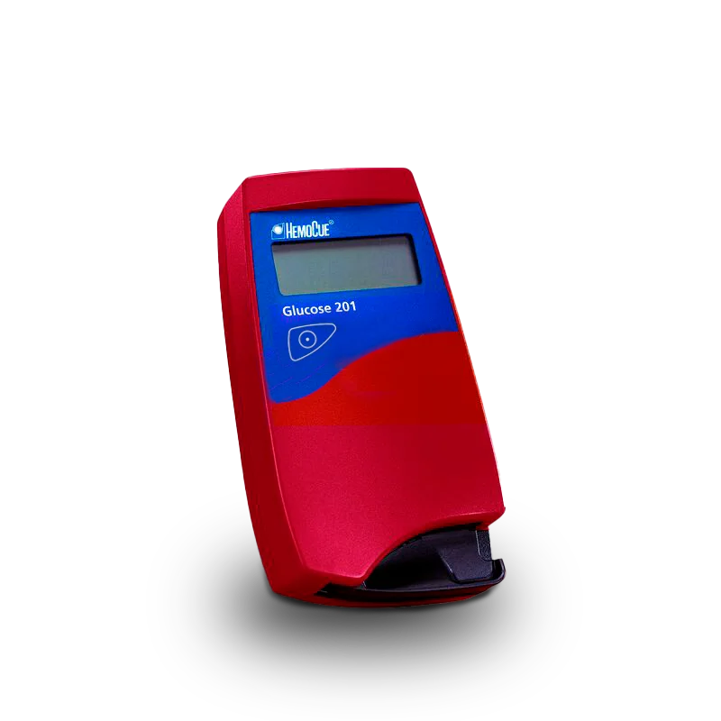 POCT HemoCue Glucose 201 System Kit (Analyzer & 50 Microcuvettes) | POCT, Professional Use Health Care