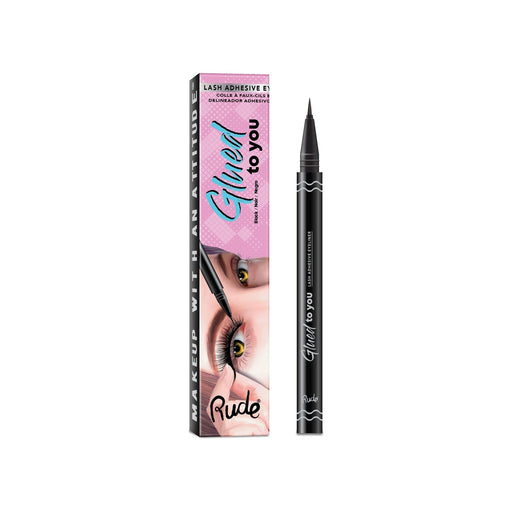 Rude Cosmetics Glued To You Lash Adhesive Liner - Black Lash Adhesives