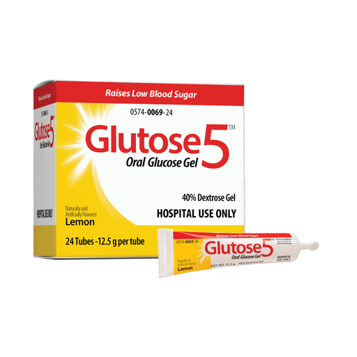Padagis Glutose 5 Gl 40% 24X12.5 Gm Hosp Nutrition Gels & Chews