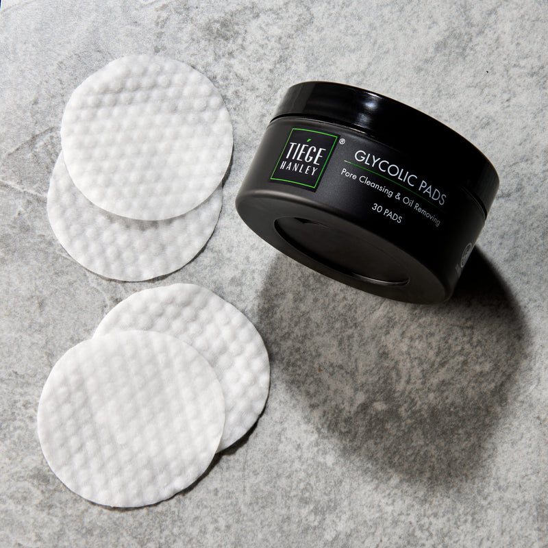Tiege Hanley Glycolic Pads for Men Addon - Builder