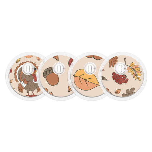 Peelz Gobble Gobble Designed for the FreeStyle Libre 3 Plus & Lingo  Sensor Peelz/Stickers