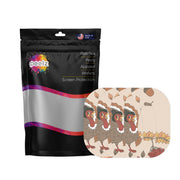 Peelz Gobble Gobble Dexcom G6 Patch Tape - Pump Peelz Patch Medical Tape